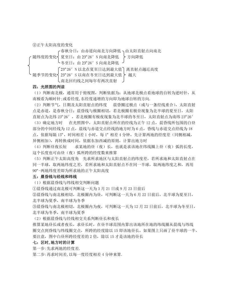 高中地理全部知识点总结大全.doc_第2页