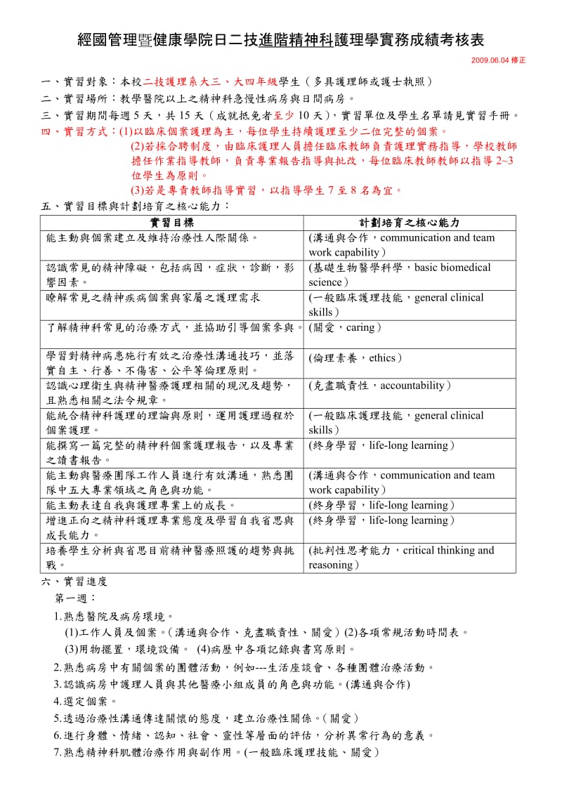 经国管理暨健康学院护理系二技护理实务选习.doc_第1页