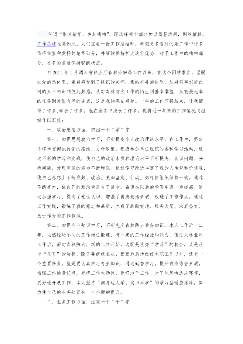 职业晋升汇报总结.docx_第1页