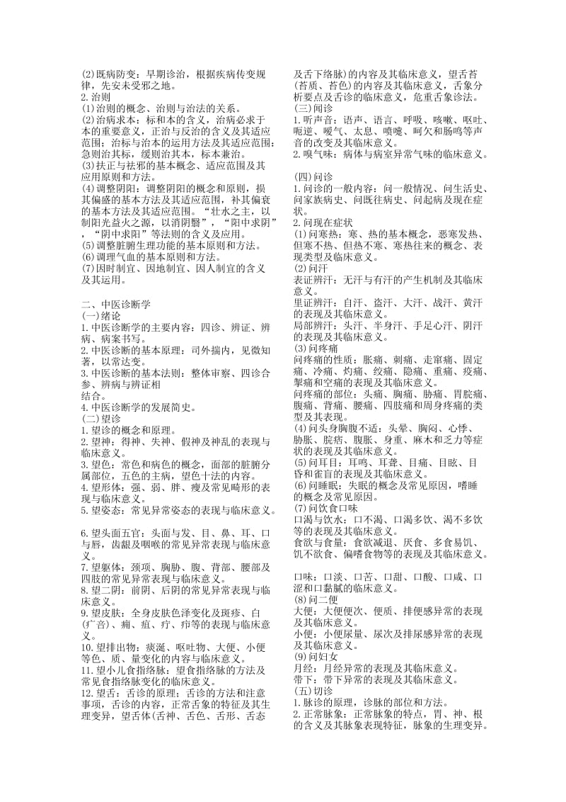 2012中医综合考研大纲.doc_第3页