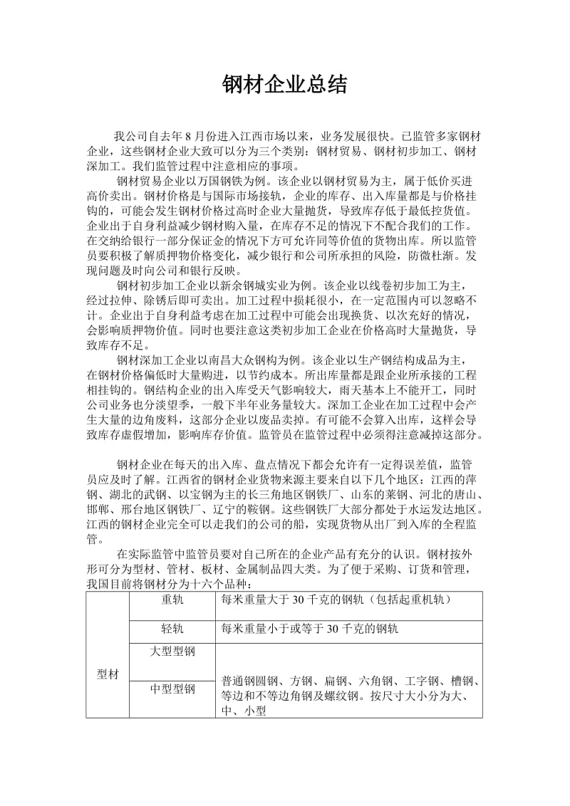 钢材企业盘库总结.doc_第1页