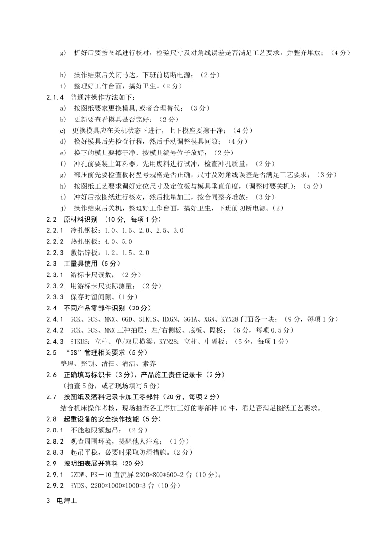 车间员工技术等级考评细则(G11013-6).doc_第2页