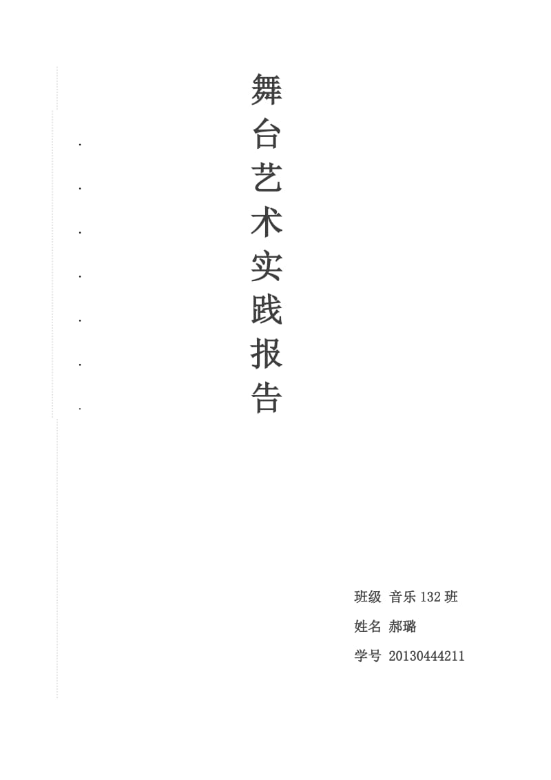 音乐表演艺术实践报告.docx_第1页