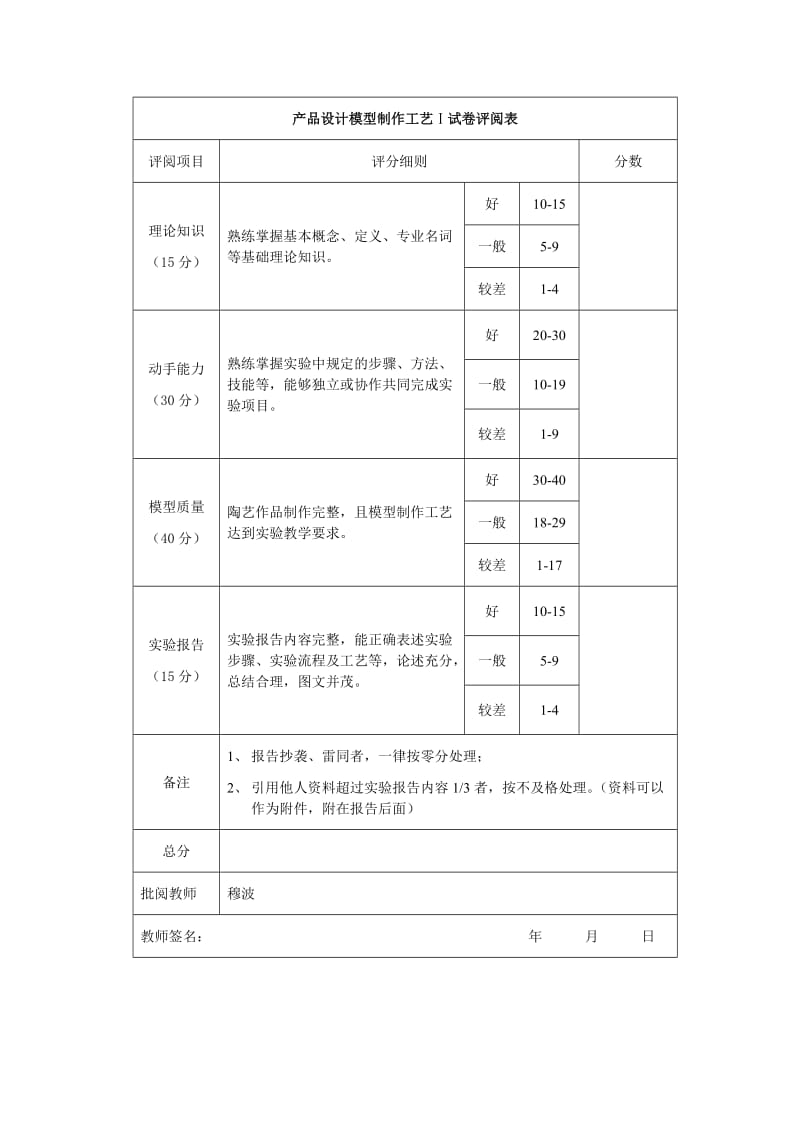 陶艺制作实验报告.doc_第2页