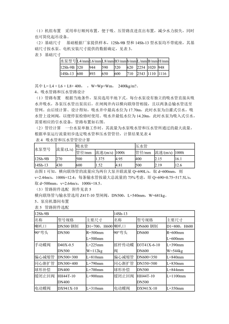 泵与泵站课程设计(范例心得).doc_第3页