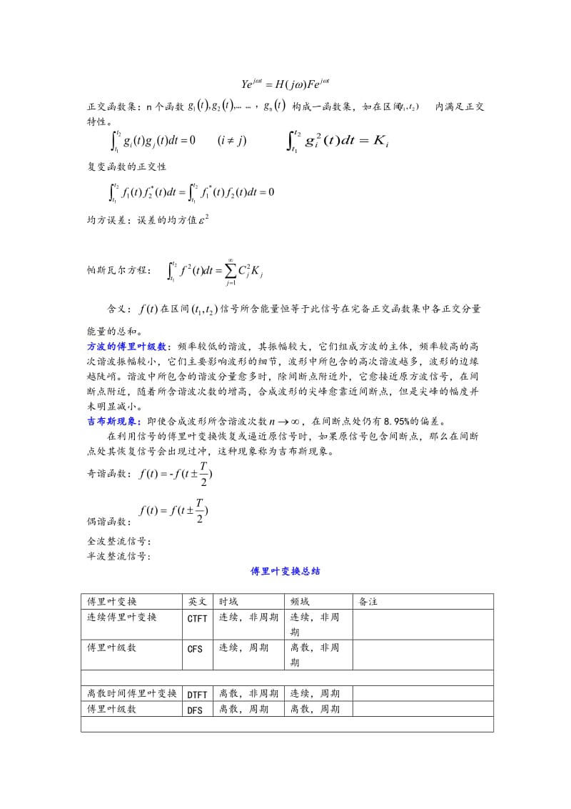 信号与系统重要知识总结.doc_第2页