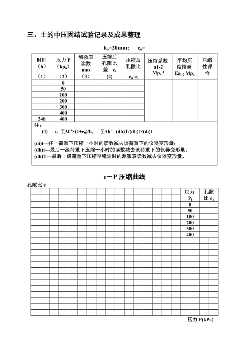 土的常规物理力学指标综合试验报告.doc_第3页