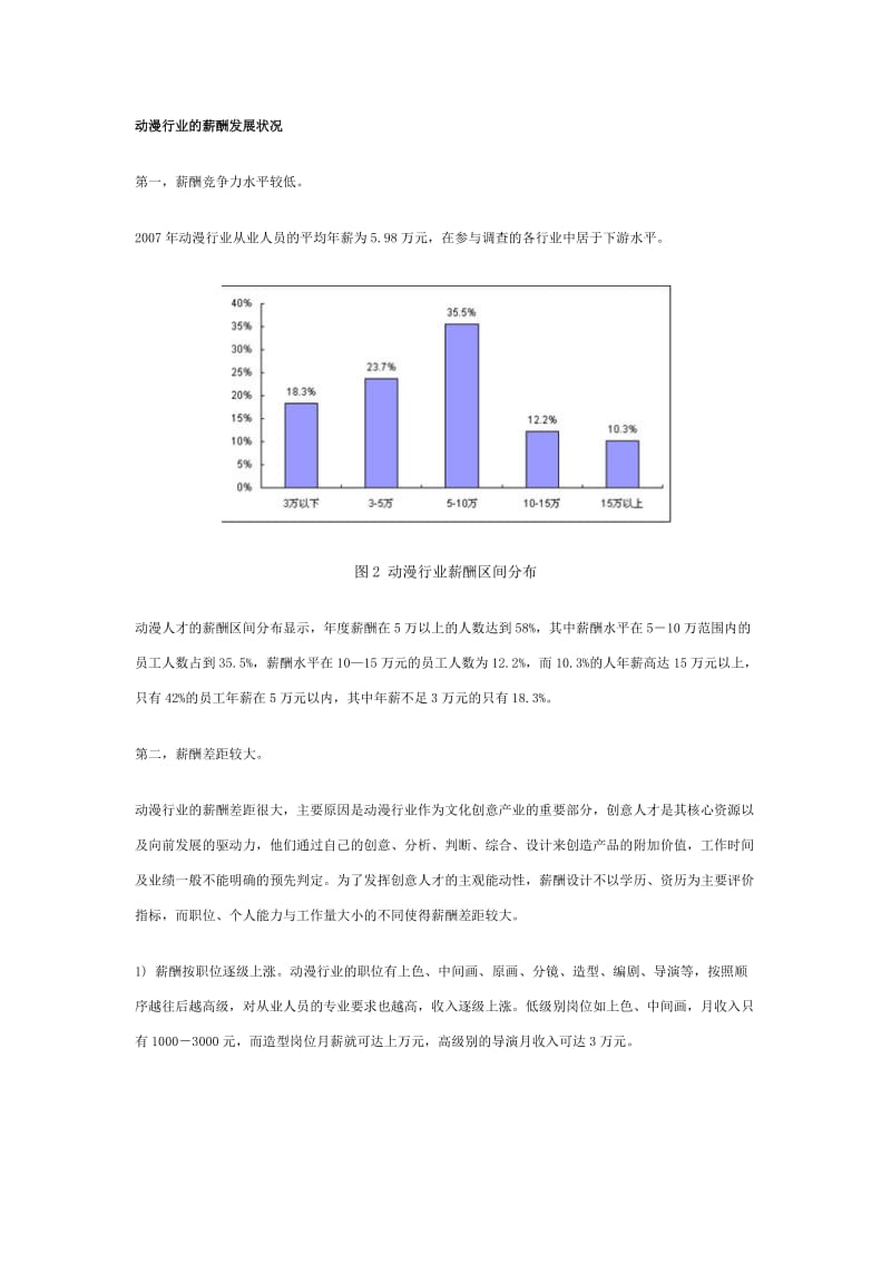 中国动漫行业人才及薪酬调研报告(08年).docx_第3页