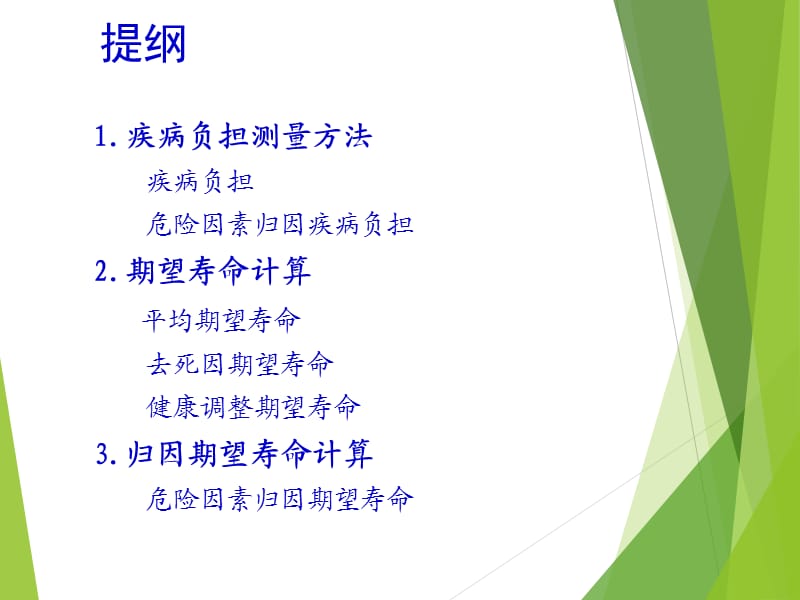 疾病负担与期望寿命计算.ppt_第2页