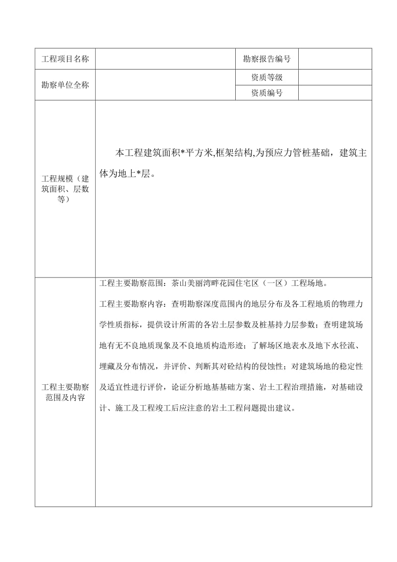 房屋建筑工程勘察文件质量检查报告.doc_第3页