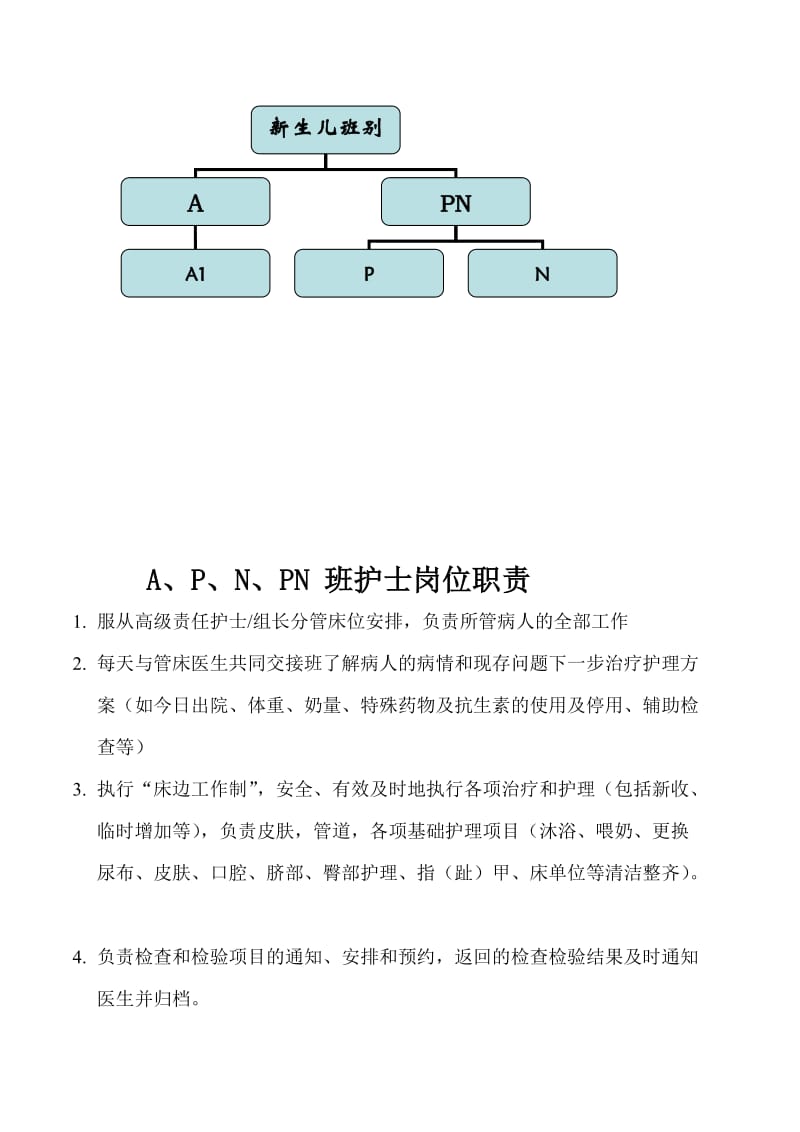 新生儿护士APN班职责.doc_第1页