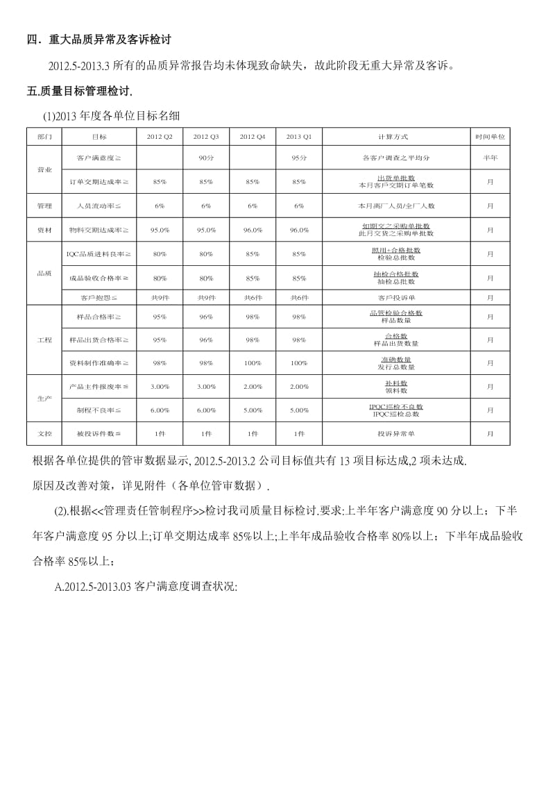 东莞ISO9000认证咨询2013年管理评审报告.doc_第3页