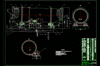 滾筒式谷物烘干機設(shè)計CAD圖紙