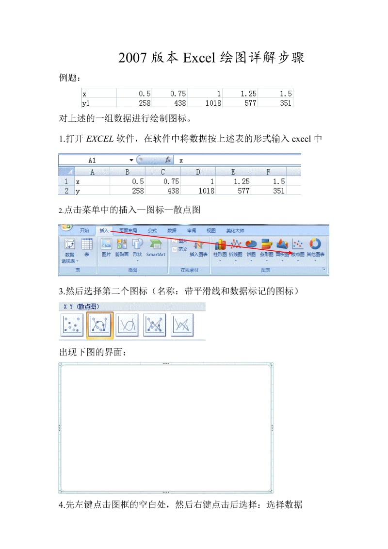 Excel绘图详细步骤(自己总结).doc_第1页