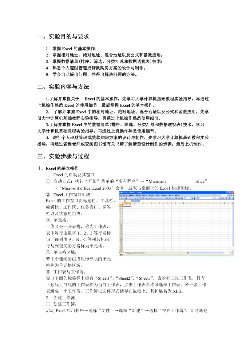 Excel的基本操作实验报告.doc_第2页
