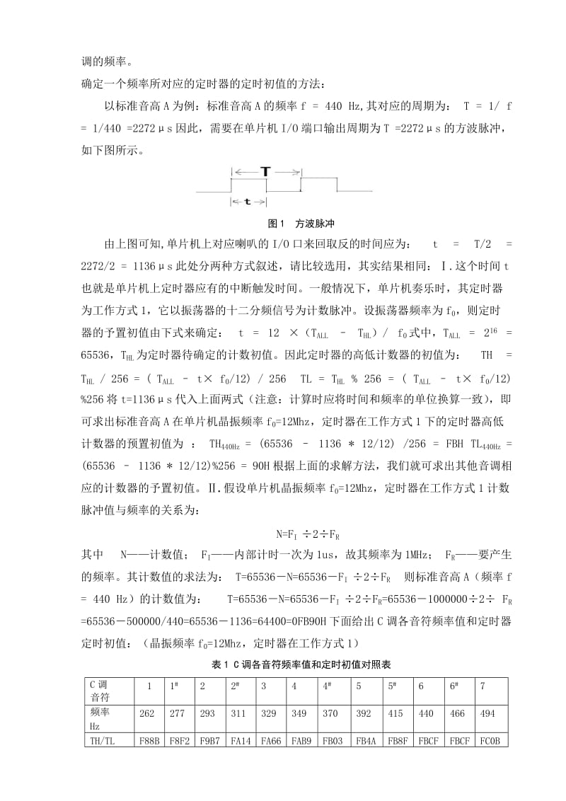 单片机音乐播放器设计报告.doc_第3页