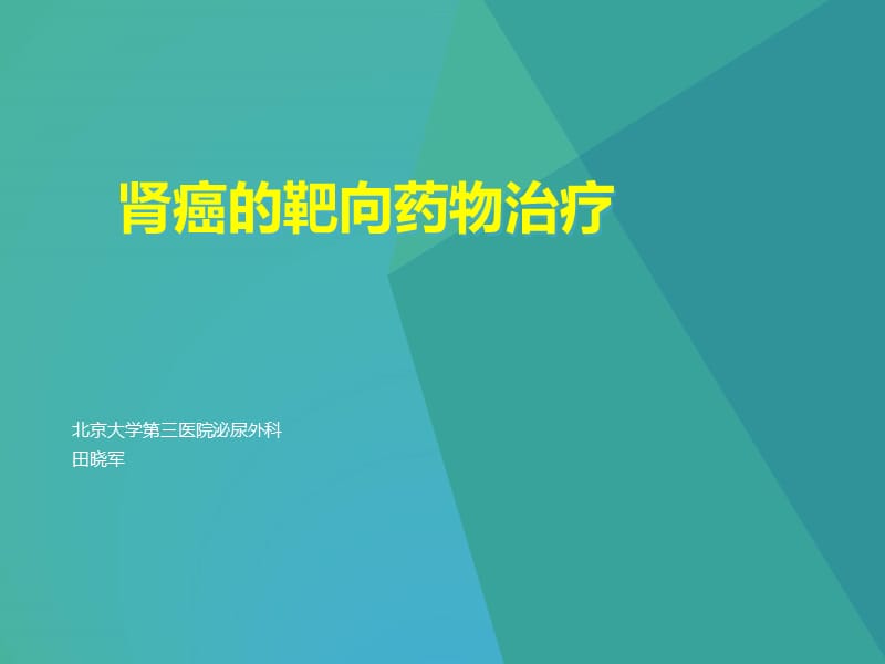 晚期肾癌PPT.ppt_第1页