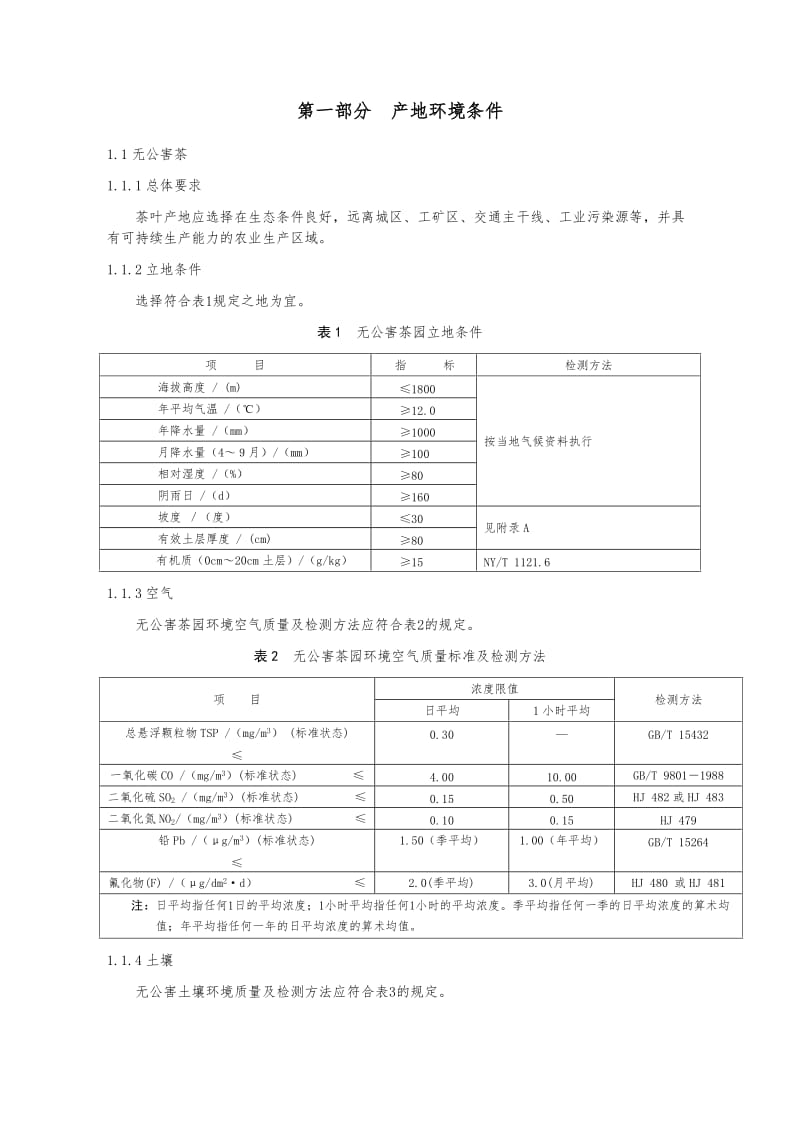 梵净茶投茶园综合栽培管理技术规范.doc_第2页
