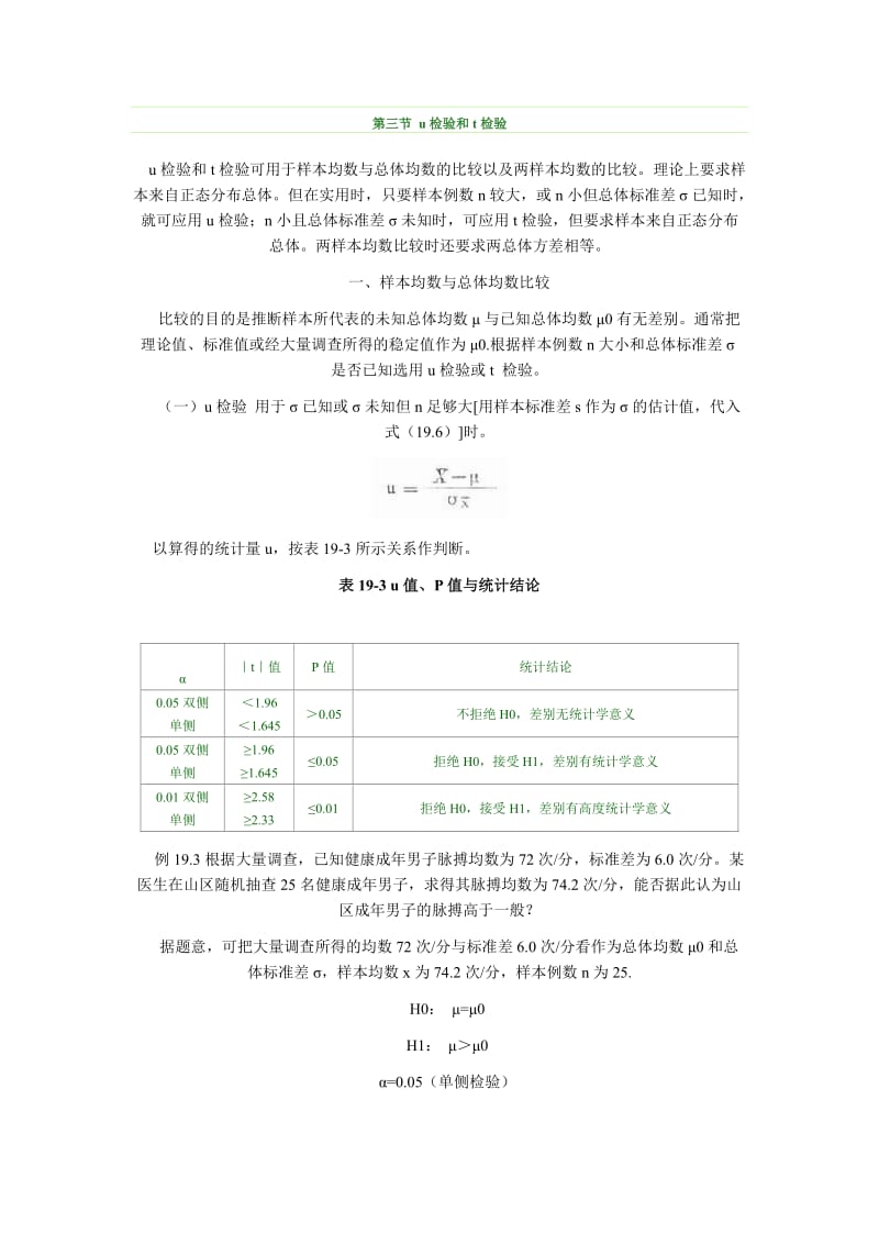 假设检验的应用条件归纳总结.doc_第1页