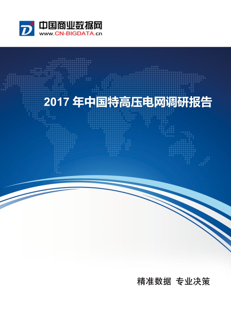 2017年中国特高压电网调研报告.docx_第1页