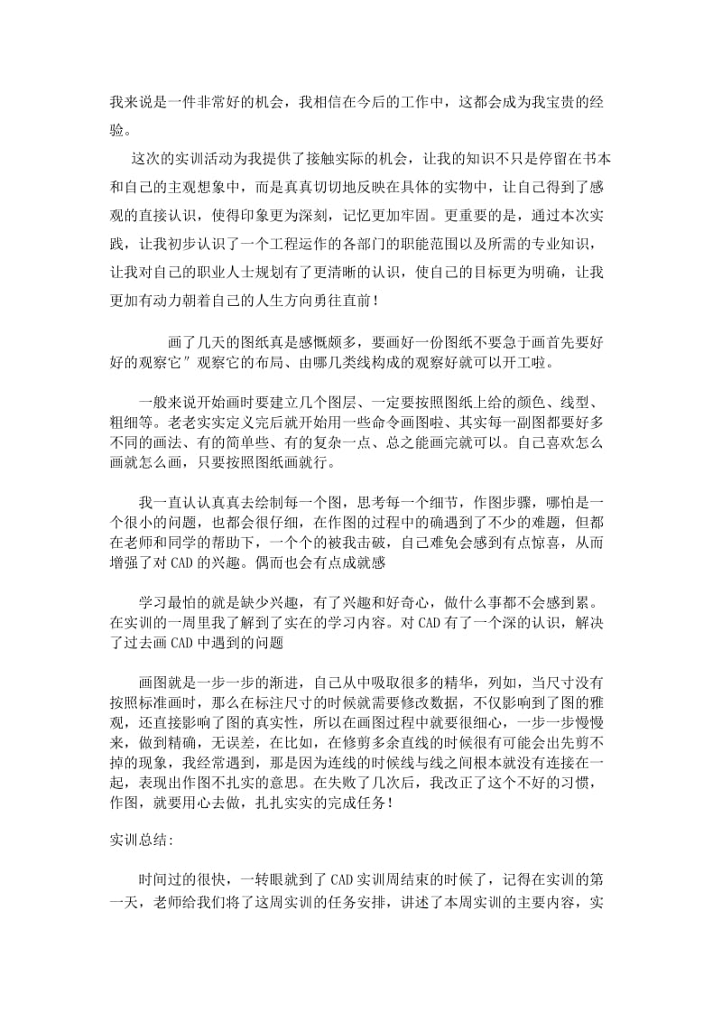 建筑安全及CAD制图实训报告.docx_第3页