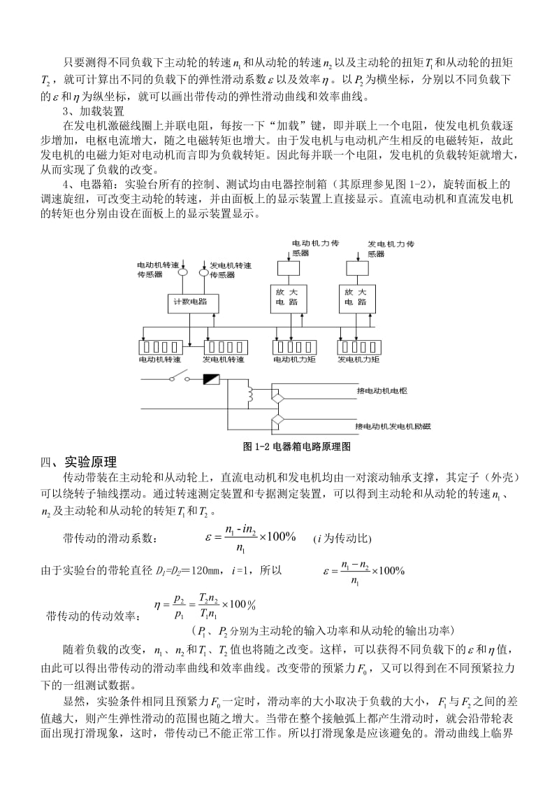 机械设计实验报告带传动.doc_第2页