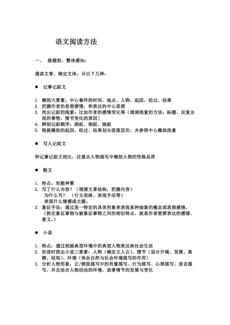 语文阅读方法总结.doc_第1页