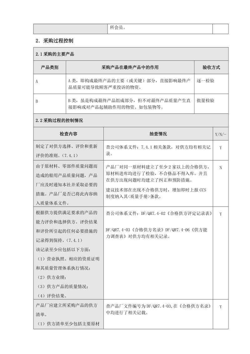 CCS船用产品厂质量管理体系评价报告.doc_第3页