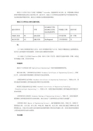 互聯(lián)網(wǎng)留學(xué)：南昆士蘭大學(xué)農(nóng)業(yè)工程專(zhuān)業(yè).doc