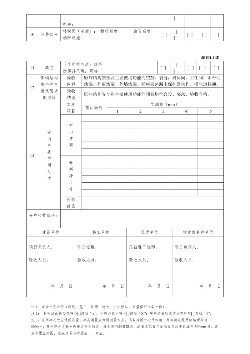 住宅工程质量分户验收汇总表.doc_第3页