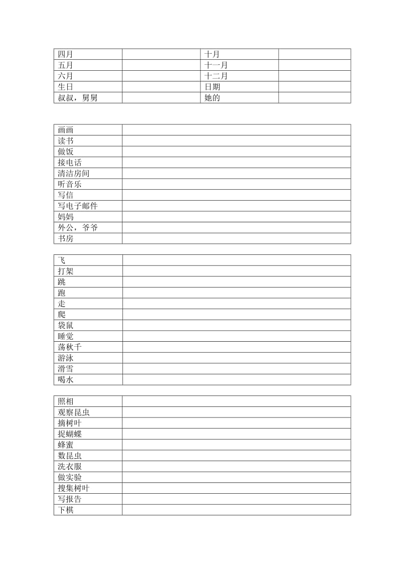 pep五年级下册单词星英语单词中文.doc_第2页