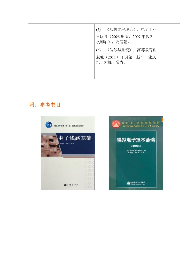 北京航空航天大学信息与通信工程专业制专业考研参考书目.doc_第2页