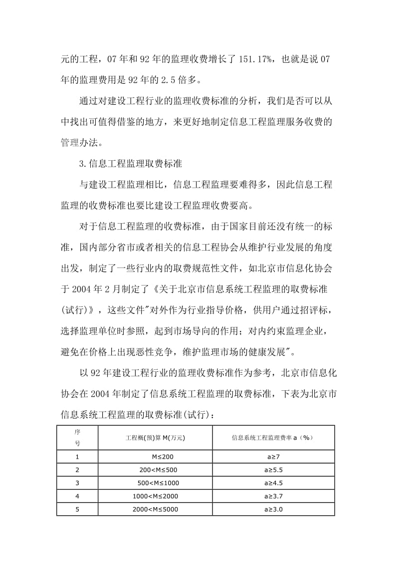 信息化建设项目监理取费标准研究.doc_第3页