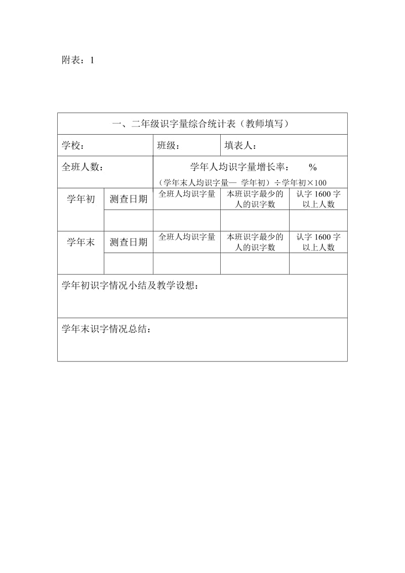 一二年级字词掌握情况前测素材(1份).doc_第2页