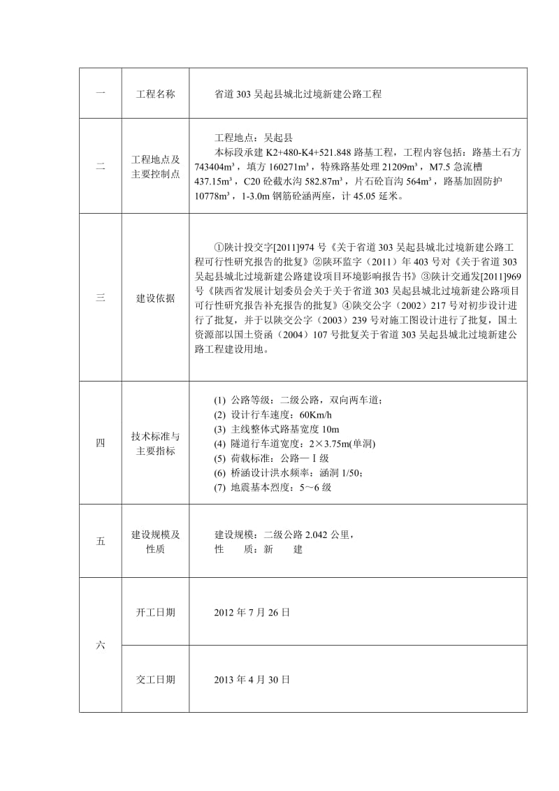 公路工程竣工验收鉴定书.doc_第1页