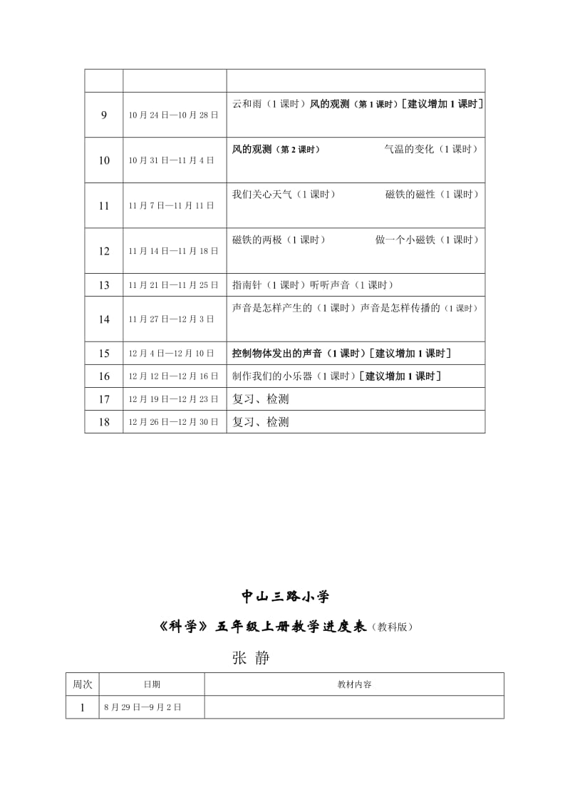 《科学》三-六年级上册教学进度表.doc_第3页