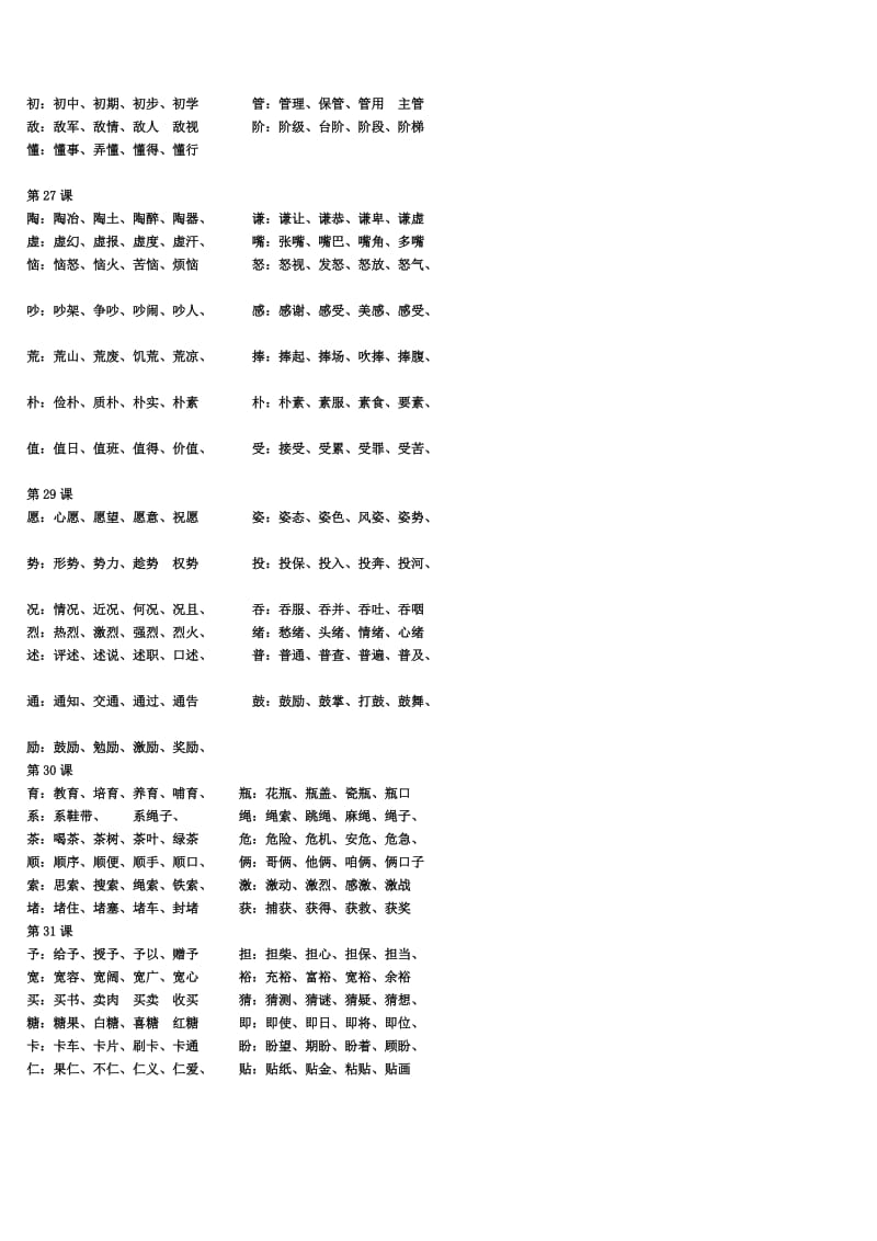 三年级上册-生字组词.doc_第3页