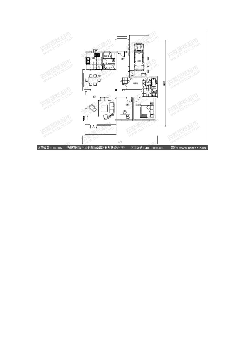 三层乡村别墅建筑结构图.doc_第2页