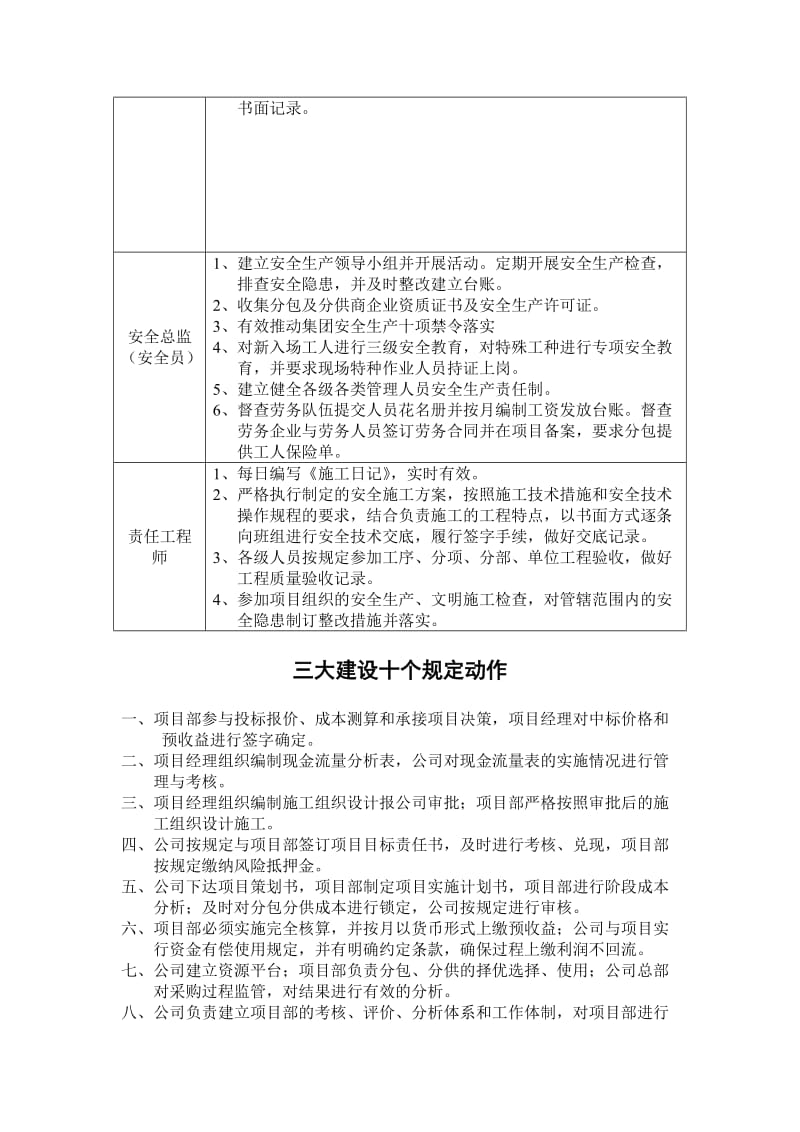 三大建设”项目管理各岗位需要准备的资料.doc_第2页