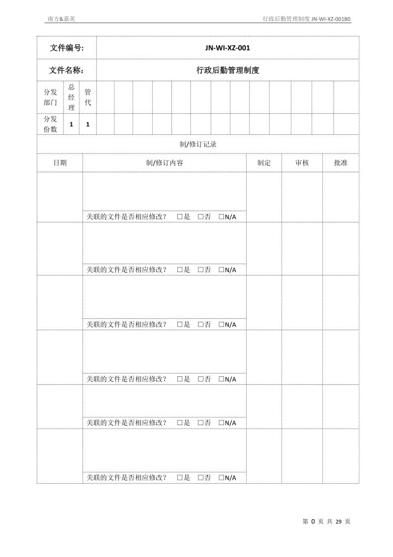 JN-WI-XZ-001行政后勤管理制度_第3页