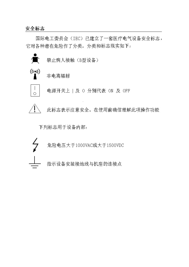 CFT-2100型微波治疗仪说明书_第3页