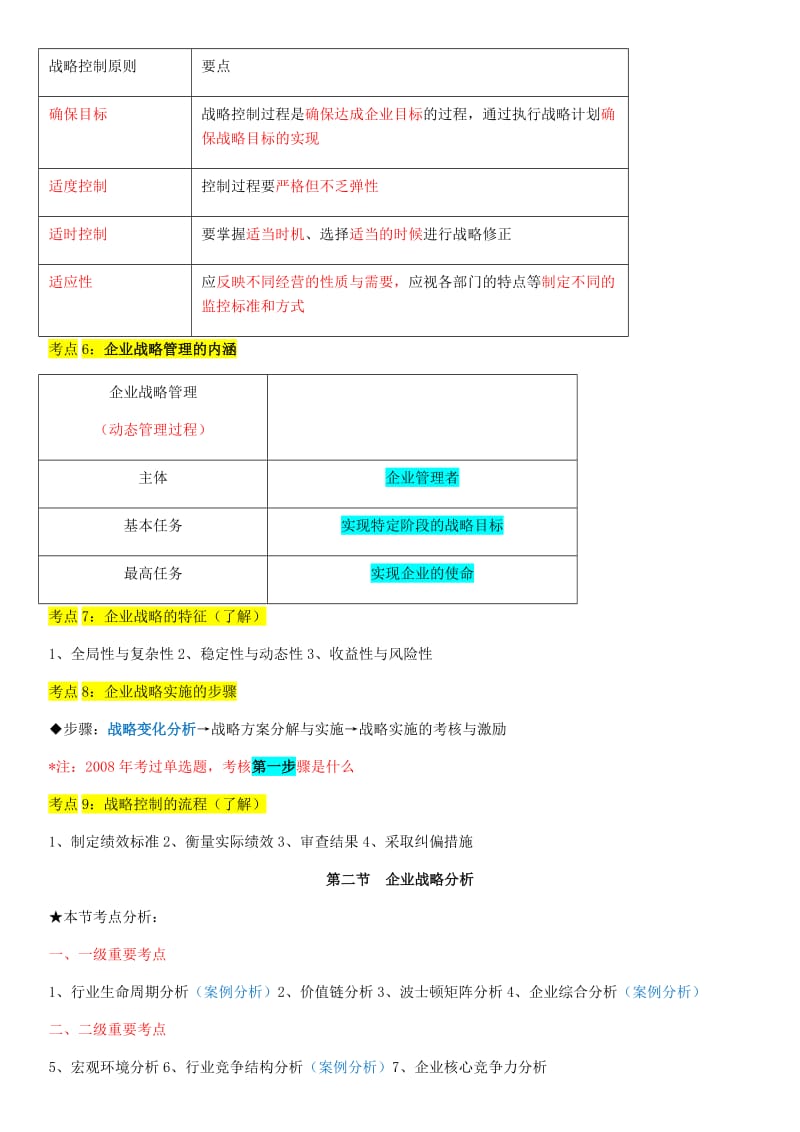 2017中级经济师工商管理知识点汇总_第3页