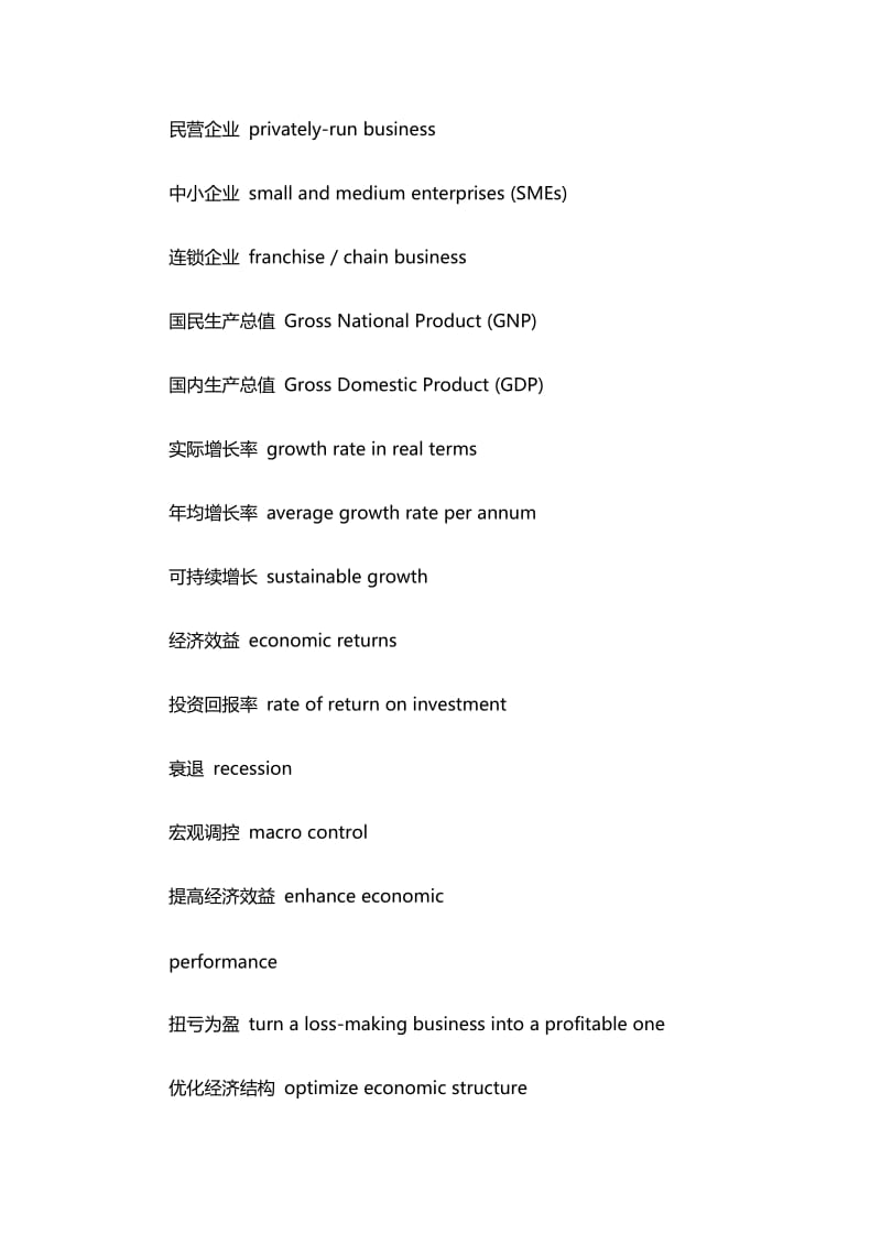 2017年大学英语六级翻译高频词汇_第2页