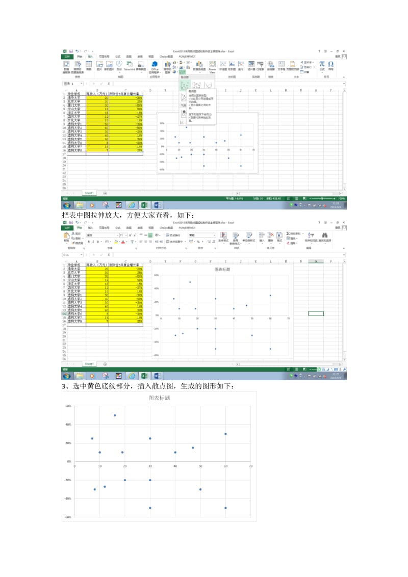 Excel2013采用散点图气泡图Powerview三种方案轻松制作波士顿矩阵_第2页