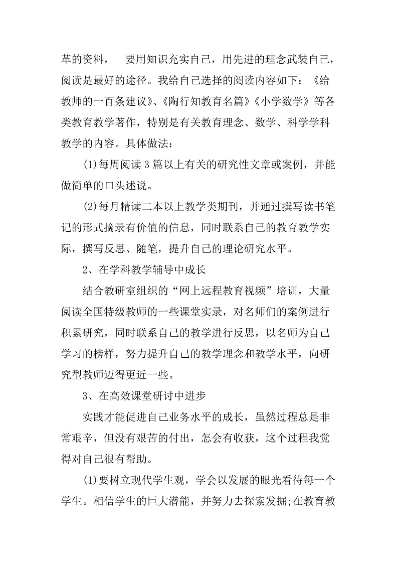 XX年青年教师个人发展计划_第2页