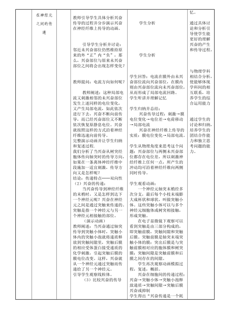 通过神经系统的调节教案_第3页