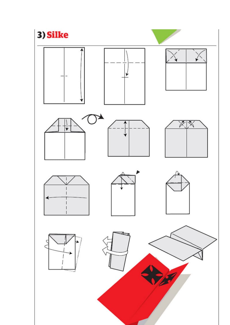 十二种折纸飞机的方法_第3页