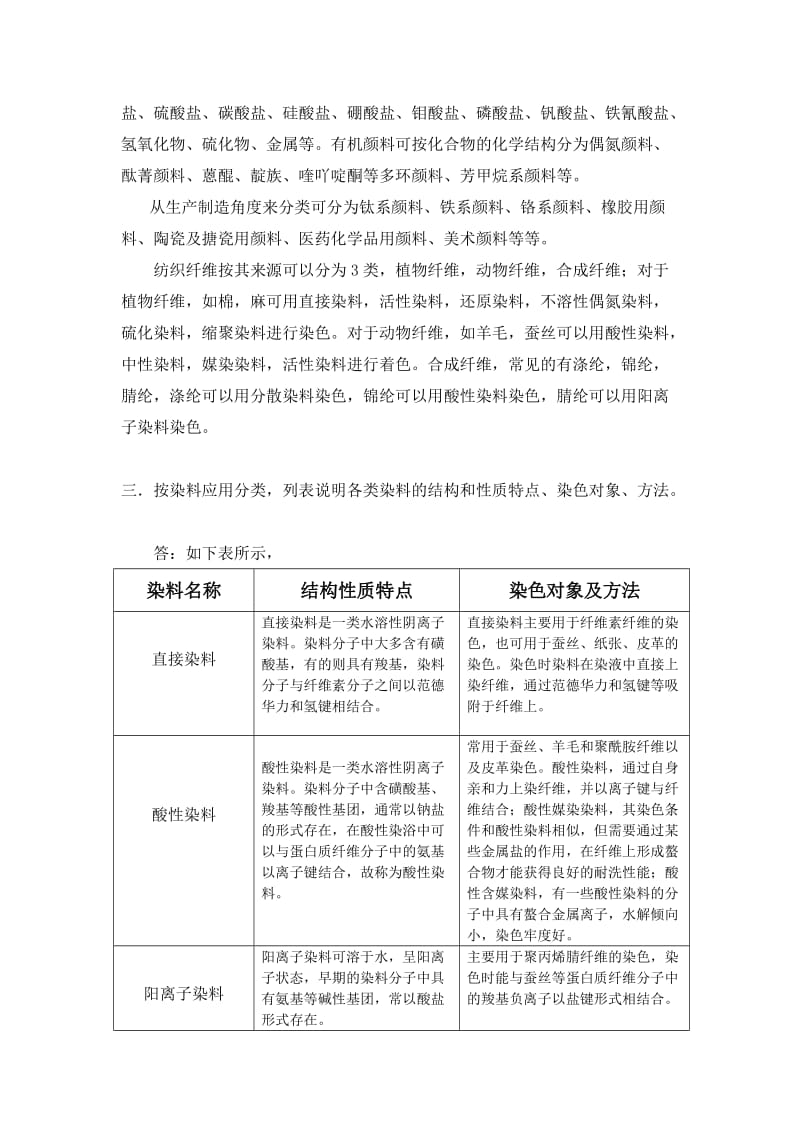 染料化学课后习题答案_第2页