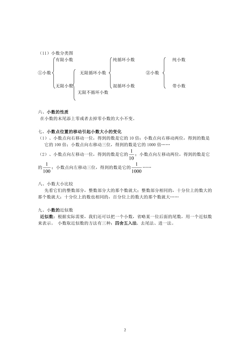 小数基础知识_第2页