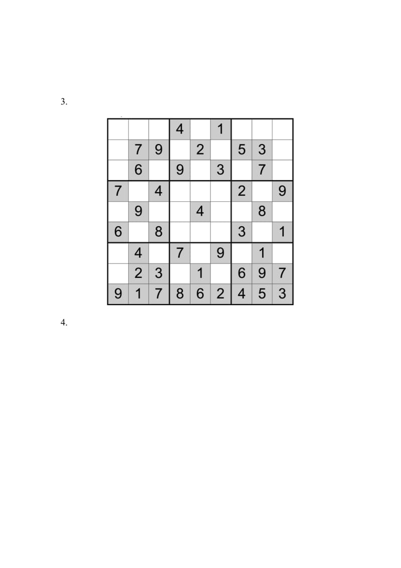 小学生数独练习20道-容易级_第2页